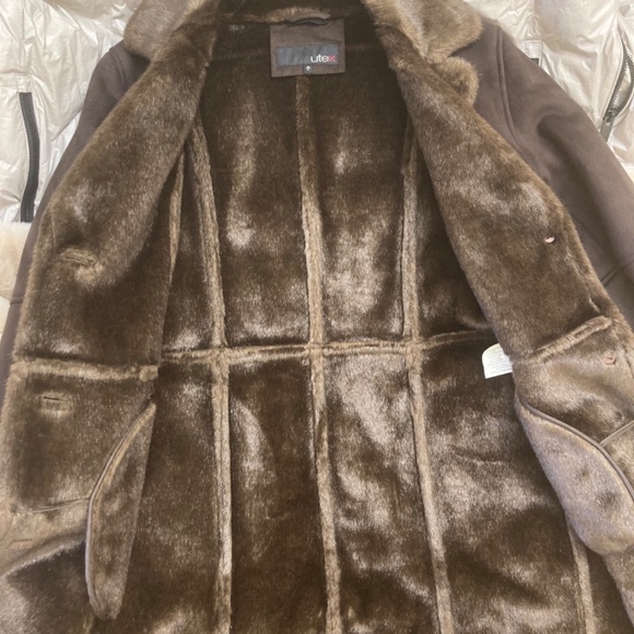 UTEX women's sheepskin coat - Picture 11 of 15